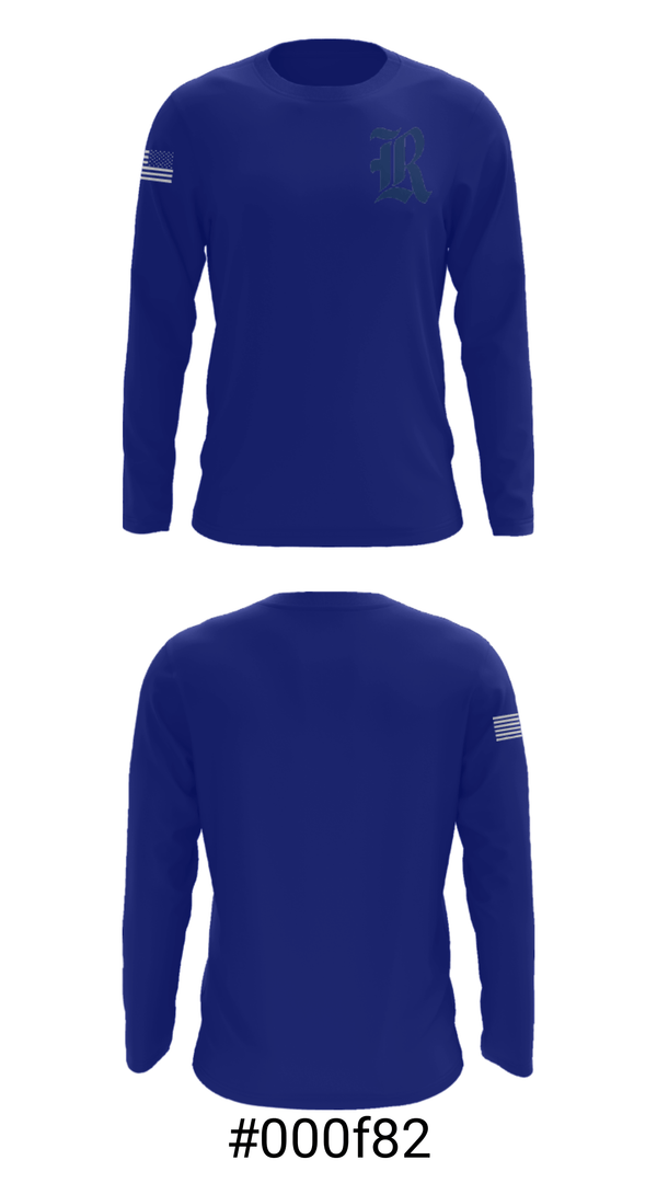 Long Sleeve Performance Shirt, Ringgold Middle School, Spirit Store, Teamtime, Team time, sublimation, custom sports apparel, team uniforms, spirit wear, spiritwear, sports uniforms, custom shirts, team store, custom team store, fundraiser sports, apparel fundraiser