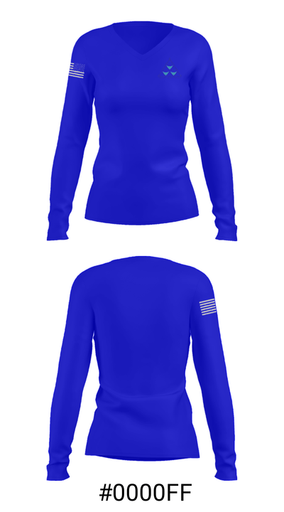 Na Wai Ola - Public Charter School l 20763204 Women's Long Sleeve V-neck Shirt - 20