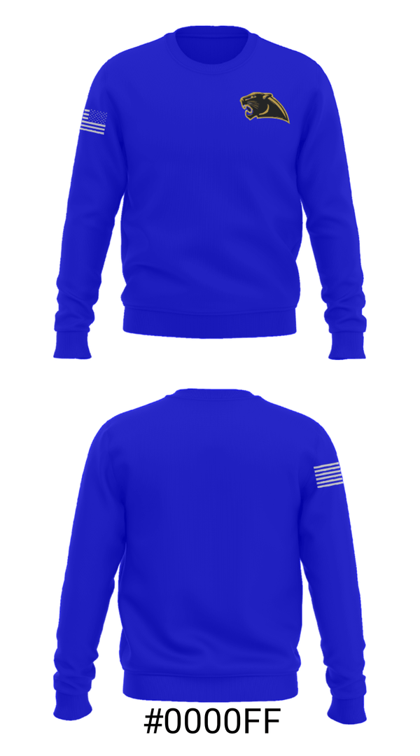 Crew Neck Sweatshirt, North Lamar High School Basketball, Men's Basketball, Teamtime, Team time, sublimation, custom sports apparel, team uniforms, spirit wear, spiritwear, sports uniforms, custom shirts, team store, custom team store, fundraiser sports, apparel fundraiser