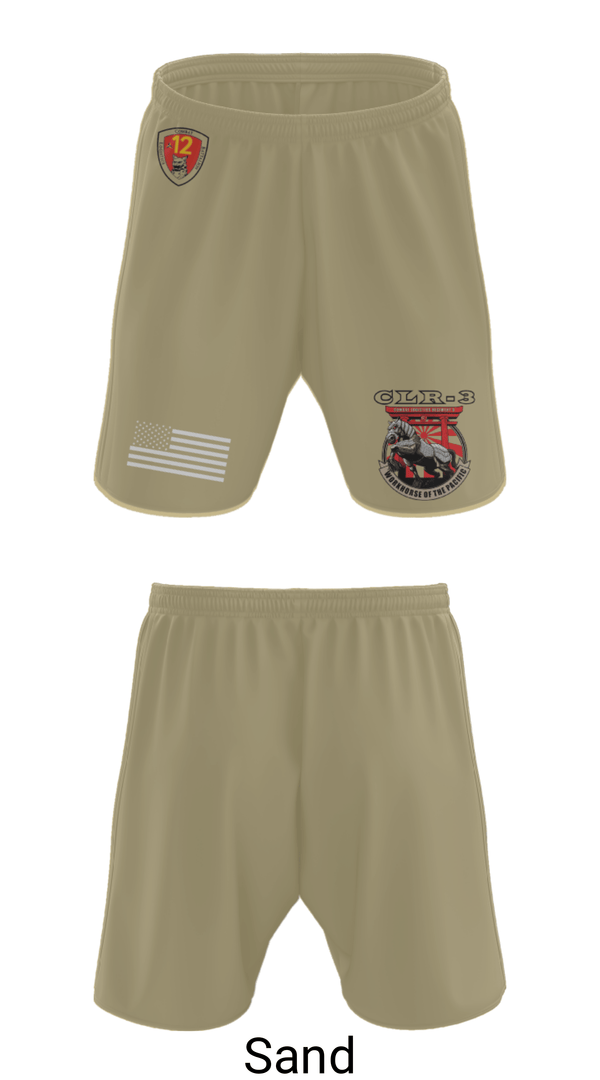 Athletic Shorts With Pockets, CLB 12, Marines, Teamtime, Team time, sublimation, custom sports apparel, team uniforms, spirit wear, spiritwear, sports uniforms, custom shirts, team store, custom team store, fundraiser sports, apparel fundraiser