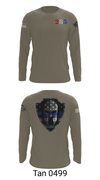 Long Sleeve Performance Shirt, , Police, Teamtime, Team time, sublimation, custom sports apparel, team uniforms, spirit wear, spiritwear, sports uniforms, custom shirts, team store, custom team store, fundraiser sports, apparel fundraiser