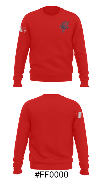Bay View High School Track 90208055 Crew Neck Sweatshirt - 16