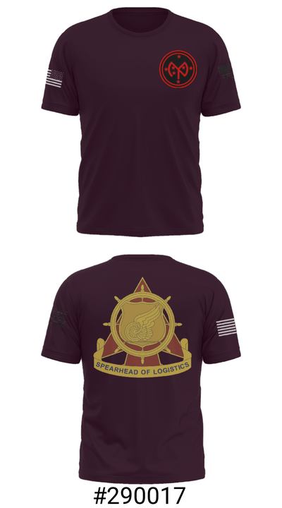 E co 427th 31919376 Short Sleeve Performance Shirt - 6