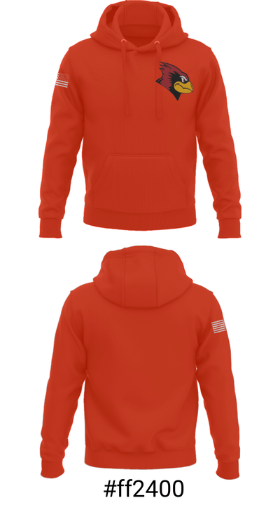 Ridgefield Park Senior High School Wrestling 5921831 Hoodie - 17