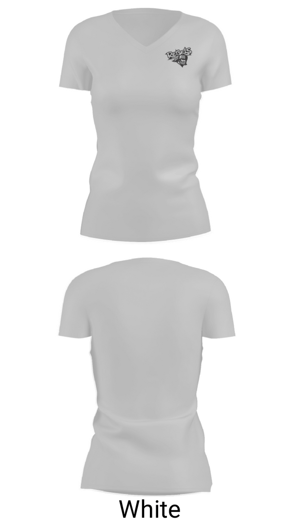 Women's Short Sleeve Vneck Shirt, Laona High School, Spirit Store, Teamtime, Team time, sublimation, custom sports apparel, team uniforms, spirit wear, spiritwear, sports uniforms, custom shirts, team store, custom team store, fundraiser sports, apparel fundraiser