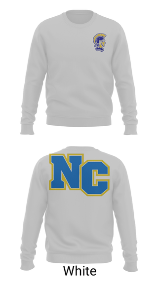 Crew Neck Sweatshirt, North County Middle School Basketball, Women's Basketball, Teamtime, Team time, sublimation, custom sports apparel, team uniforms, spirit wear, spiritwear, sports uniforms, custom shirts, team store, custom team store, fundraiser sports, apparel fundraiser