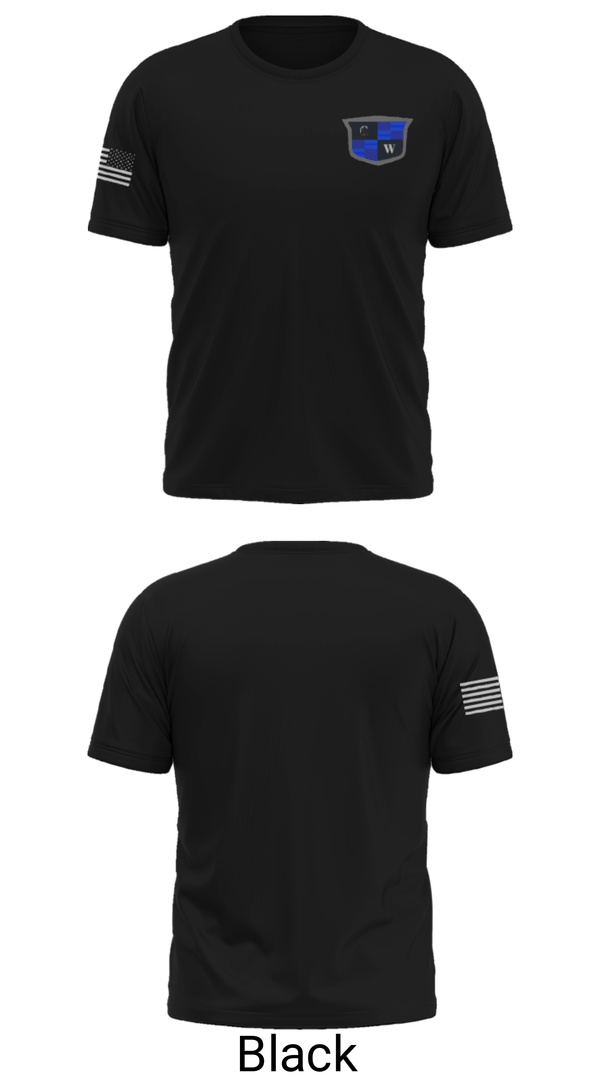 Short Sleeve Performance Shirt, Charlie West, Police, Teamtime, Team time, sublimation, custom sports apparel, team uniforms, spirit wear, spiritwear, sports uniforms, custom shirts, team store, custom team store, fundraiser sports, apparel fundraiser