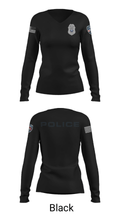 Nolensville Police Dept 20889239 Women's Long Sleeve V-neck Shirt - 23