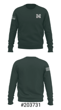 Marcellus Senior High School Basketball 87934930 Crew Neck Sweatshirt - 16