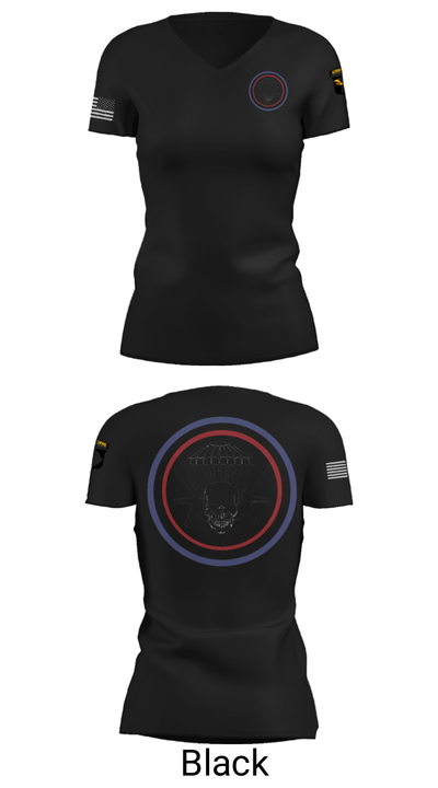 1502 Strike 46159441 Women's Short Sleeve V-neck Shirt - 4