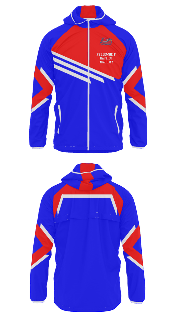 Windbreaker, Fellowship Baptist Academy, Spirit Store, Teamtime, Team time, sublimation, custom sports apparel, team uniforms, spirit wear, spiritwear, sports uniforms, custom shirts, team store, custom team store, fundraiser sports, apparel fundraiser