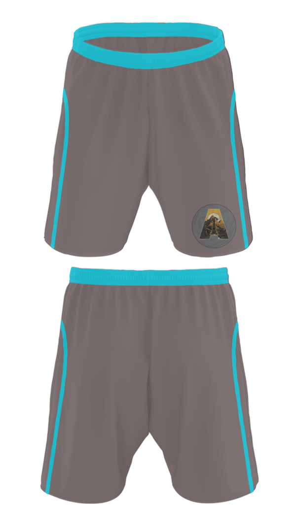 Athletic Shorts With Pockets, Sea globe, , Teamtime, Team time, sublimation, custom sports apparel, team uniforms, spirit wear, spiritwear, sports uniforms, custom shirts, team store, custom team store, fundraiser sports, apparel fundraiser