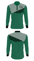 Emerald Ridge High School Swimming 56145135 Quarter Zip Jacket - 28