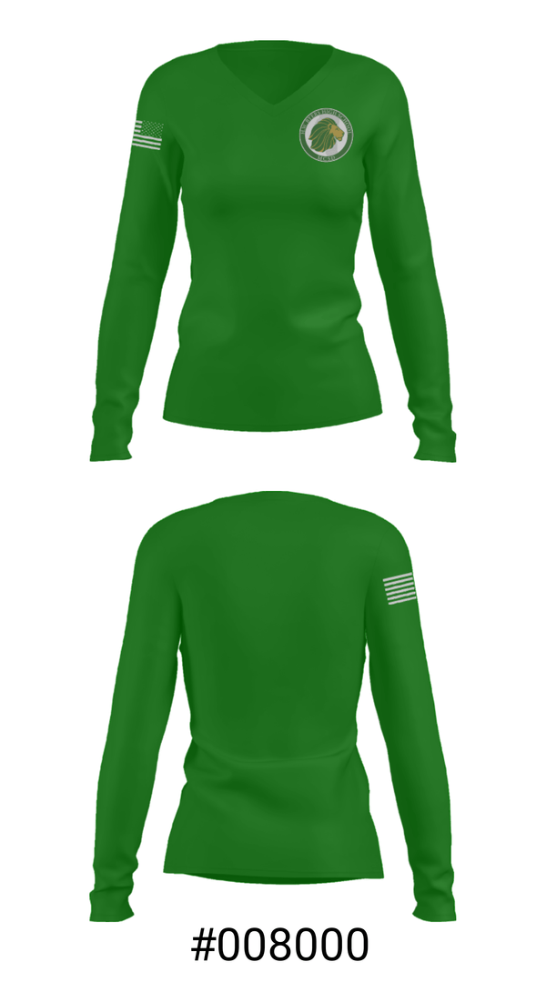 Women's Long Sleeve Vneck Shirt, H W Byers High School Basketball, Women's Basketball, Teamtime, Team time, sublimation, custom sports apparel, team uniforms, spirit wear, spiritwear, sports uniforms, custom shirts, team store, custom team store, fundraiser sports, apparel fundraiser