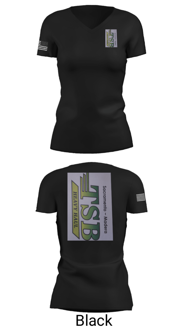Women's Short Sleeve Vneck Shirt, Tsb heavy haul, , Teamtime, Team time, sublimation, custom sports apparel, team uniforms, spirit wear, spiritwear, sports uniforms, custom shirts, team store, custom team store, fundraiser sports, apparel fundraiser