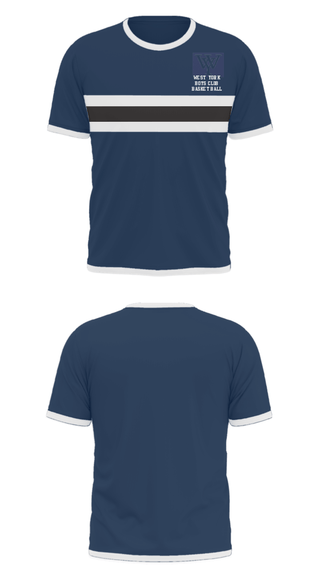 Short Sleeve Performance Shirt, West York Boys Club Basketball, Men's Basketball, Teamtime, Team time, sublimation, custom sports apparel, team uniforms, spirit wear, spiritwear, sports uniforms, custom shirts, team store, custom team store, fundraiser sports, apparel fundraiser