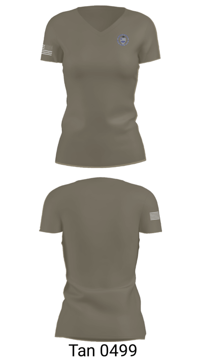D CO 2-30IN 39933438 Women's Short Sleeve V-neck Shirt - 36