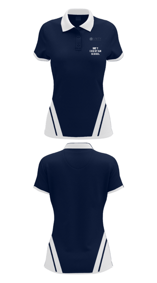 Women's Short Sleeve Performance Polo, Unity Christian School, Spirit Store, Teamtime, Team time, sublimation, custom sports apparel, team uniforms, spirit wear, spiritwear, sports uniforms, custom shirts, team store, custom team store, fundraiser sports, apparel fundraiser