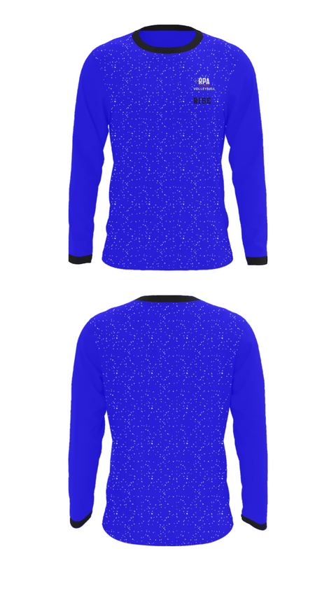 Long Sleeve Performance Shirt, RISE, Women's Volleyball, Teamtime, Team time, sublimation, custom sports apparel, team uniforms, spirit wear, spiritwear, sports uniforms, custom shirts, team store, custom team store, fundraiser sports, apparel fundraiser