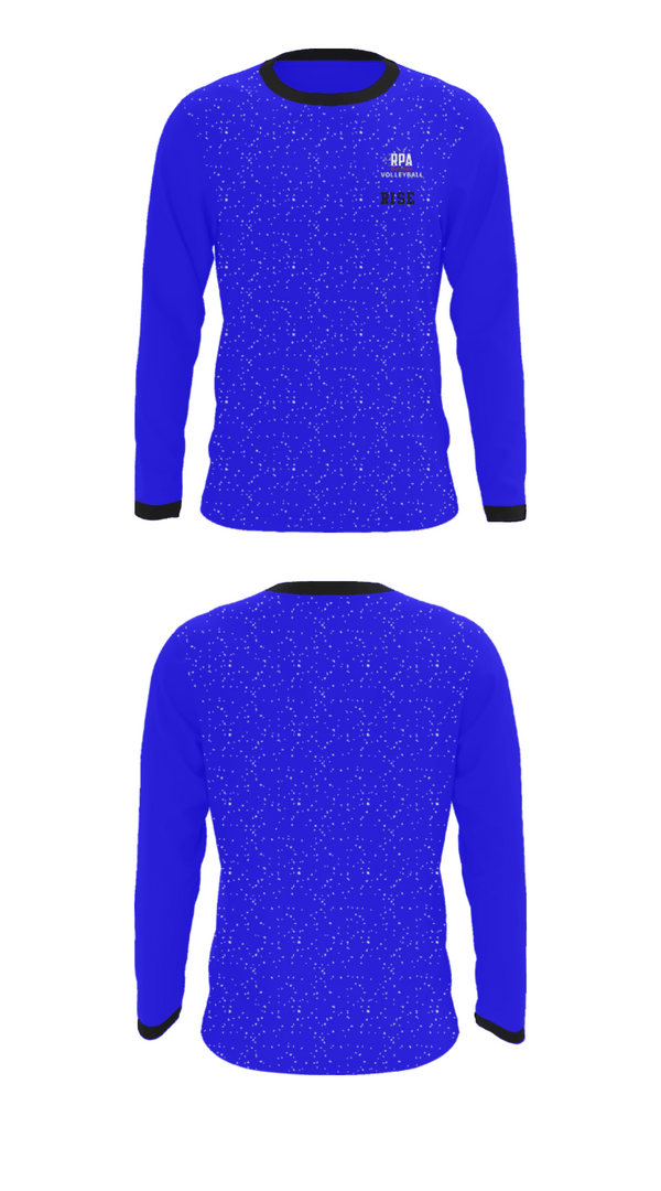 Long Sleeve Performance Shirt, RISE, Women's Volleyball, Teamtime, Team time, sublimation, custom sports apparel, team uniforms, spirit wear, spiritwear, sports uniforms, custom shirts, team store, custom team store, fundraiser sports, apparel fundraiser