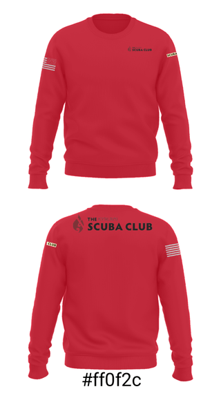 Crew Neck Sweatshirt, The Kyalami Scuba Club, , Teamtime, Team time, sublimation, custom sports apparel, team uniforms, spirit wear, spiritwear, sports uniforms, custom shirts, team store, custom team store, fundraiser sports, apparel fundraiser