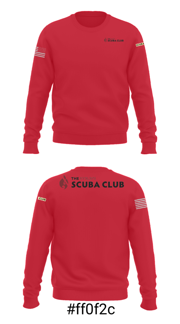 Crew Neck Sweatshirt, The Kyalami Scuba Club, , Teamtime, Team time, sublimation, custom sports apparel, team uniforms, spirit wear, spiritwear, sports uniforms, custom shirts, team store, custom team store, fundraiser sports, apparel fundraiser