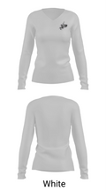 Pecatonica Indians 32989260 Women's Long Sleeve V-neck Shirt - 6