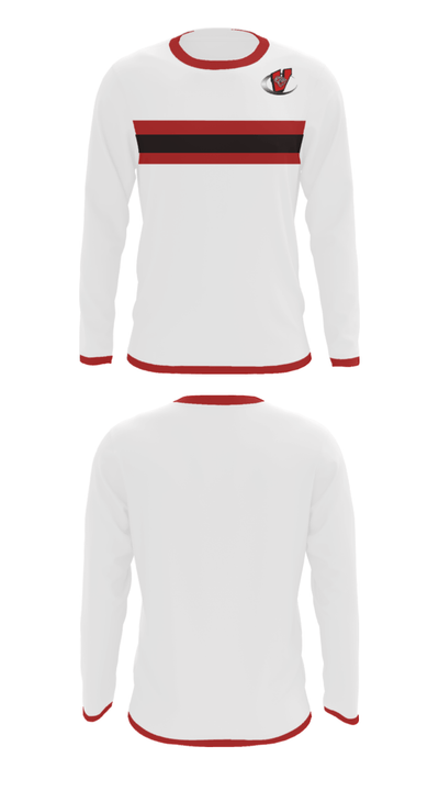 Vestaburg High School Basketball 21779243 Long Sleeve Performance Shirt - 23