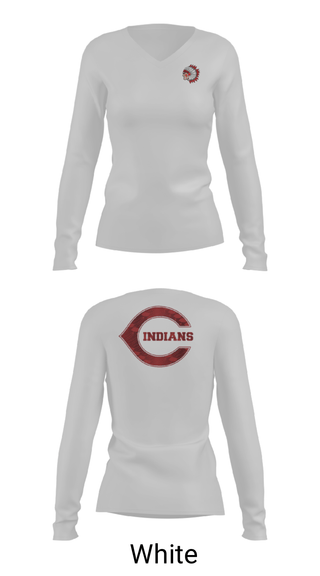Women's Long Sleeve Vneck Shirt, Campbell High School Basketball, Men's Basketball, Teamtime, Team time, sublimation, custom sports apparel, team uniforms, spirit wear, spiritwear, sports uniforms, custom shirts, team store, custom team store, fundraiser sports, apparel fundraiser