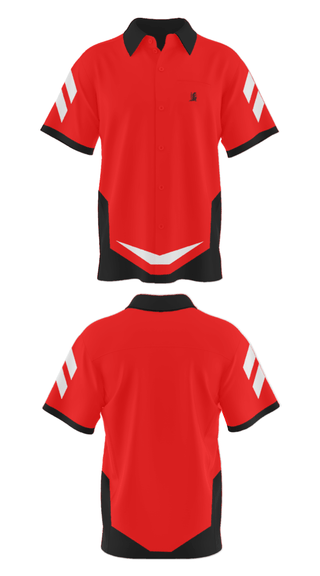 Short Sleeve Bowling Jersey, Bishop Luers Catholic High School Bowling, Bowling, Teamtime, Team time, sublimation, custom sports apparel, team uniforms, spirit wear, spiritwear, sports uniforms, custom shirts, team store, custom team store, fundraiser sports, apparel fundraiser
