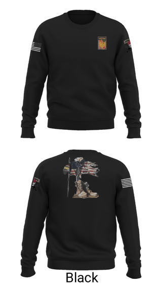 Crew Neck Sweatshirt, 18th FA BDE Airborne, Army, Teamtime, Team time, sublimation, custom sports apparel, team uniforms, spirit wear, spiritwear, sports uniforms, custom shirts, team store, custom team store, fundraiser sports, apparel fundraiser