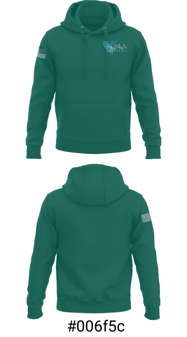 Hoodie, St Luke's Day School, Spirit Store, Teamtime, Team time, sublimation, custom sports apparel, team uniforms, spirit wear, spiritwear, sports uniforms, custom shirts, team store, custom team store, fundraiser sports, apparel fundraiser