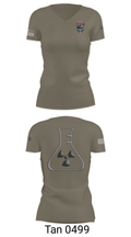 USS Mississippi 78195708 Women's Short Sleeve V-neck Shirt - 36