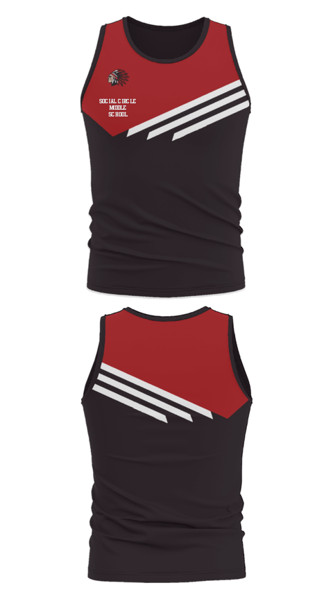 Tank Top, Social Circle Middle School, Spirit Store, Teamtime, Team time, sublimation, custom sports apparel, team uniforms, spirit wear, spiritwear, sports uniforms, custom shirts, team store, custom team store, fundraiser sports, apparel fundraiser