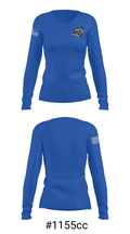 Northern Valley Regional High School at Demarest Wrestling 64243208 Women's Long Sleeve V-neck Shirt - 20