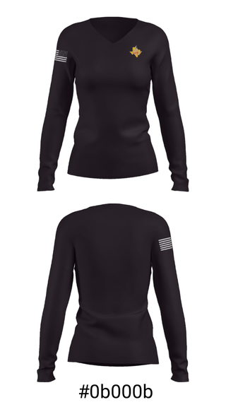 Women's Long Sleeve Vneck Shirt, Impact Sportz, Spirit Store, Teamtime, Team time, sublimation, custom sports apparel, team uniforms, spirit wear, spiritwear, sports uniforms, custom shirts, team store, custom team store, fundraiser sports, apparel fundraiser