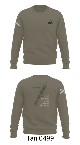 Crew Neck Sweatshirt, , Marines, Teamtime, Team time, sublimation, custom sports apparel, team uniforms, spirit wear, spiritwear, sports uniforms, custom shirts, team store, custom team store, fundraiser sports, apparel fundraiser