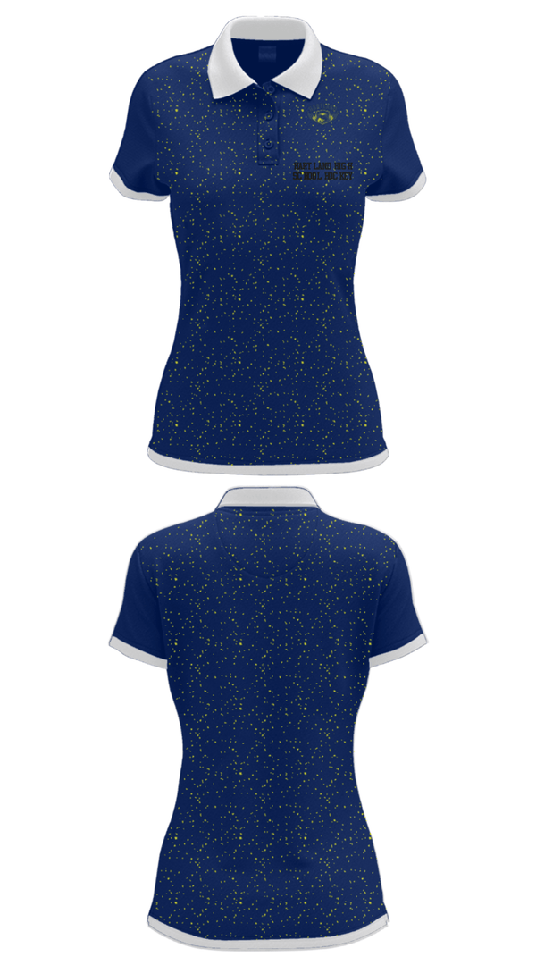 Women's Short Sleeve Performance Polo, Hartland High School Hockey, Ice Hockey, Teamtime, Team time, sublimation, custom sports apparel, team uniforms, spirit wear, spiritwear, sports uniforms, custom shirts, team store, custom team store, fundraiser sports, apparel fundraiser