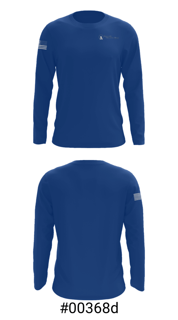 Long Sleeve Performance Shirt, Queen Of The Miraculous Medal School, Spirit Store, Teamtime, Team time, sublimation, custom sports apparel, team uniforms, spirit wear, spiritwear, sports uniforms, custom shirts, team store, custom team store, fundraiser sports, apparel fundraiser