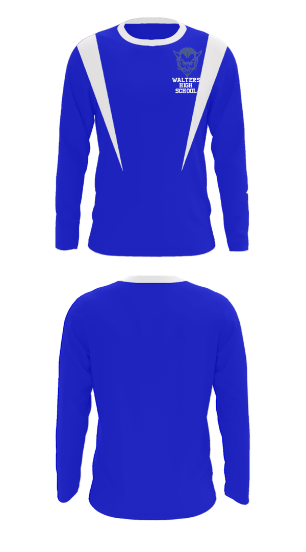 Long Sleeve Performance Shirt, Walters High School, Spirit Store, Teamtime, Team time, sublimation, custom sports apparel, team uniforms, spirit wear, spiritwear, sports uniforms, custom shirts, team store, custom team store, fundraiser sports, apparel fundraiser