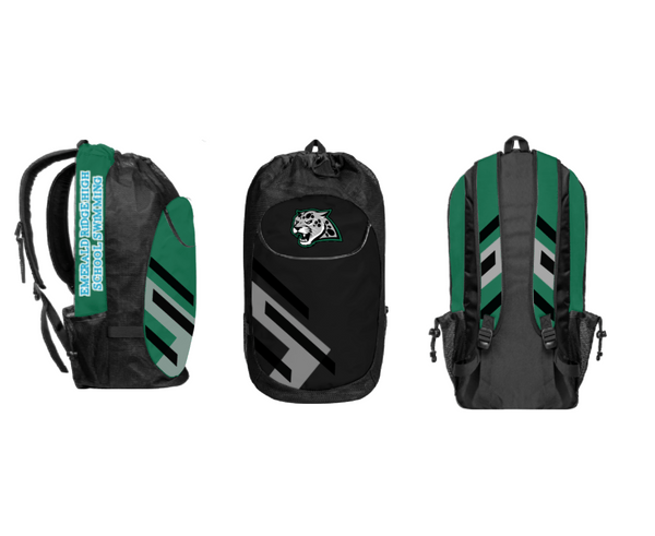 Gear Bag, Emerald Ridge High School Swimming, Swimming, Teamtime, Team time, sublimation, custom sports apparel, team uniforms, spirit wear, spiritwear, sports uniforms, custom shirts, team store, custom team store, fundraiser sports, apparel fundraiser
