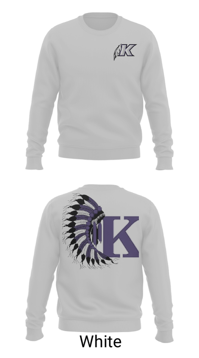Keokuk High School 14181877 Crew Neck Sweatshirt - 2
