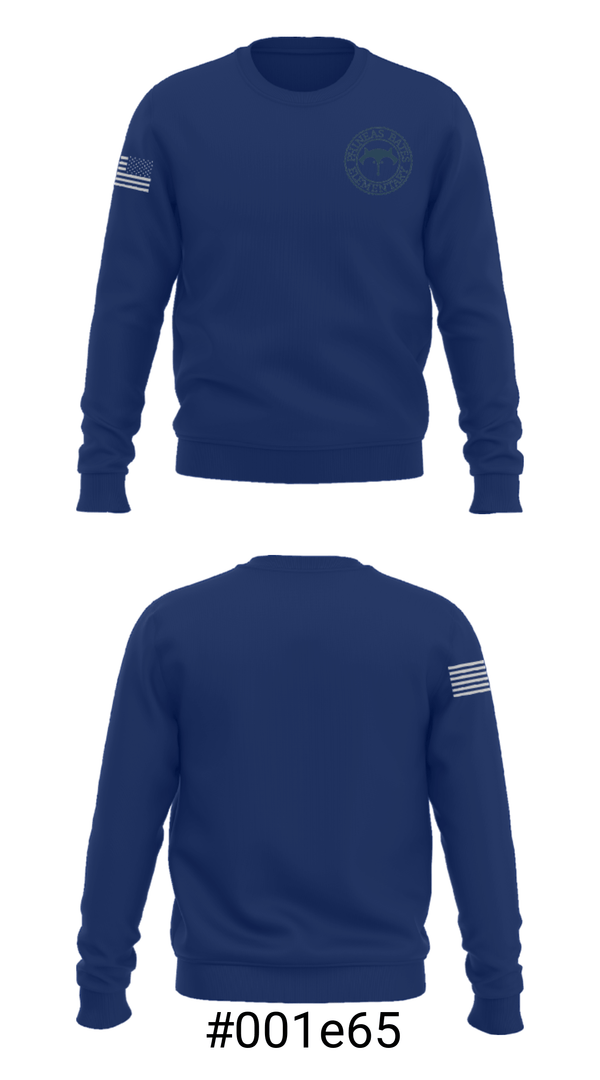 Crew Neck Sweatshirt, Phineas Bates Elementary School, Spirit Store, Teamtime, Team time, sublimation, custom sports apparel, team uniforms, spirit wear, spiritwear, sports uniforms, custom shirts, team store, custom team store, fundraiser sports, apparel fundraiser