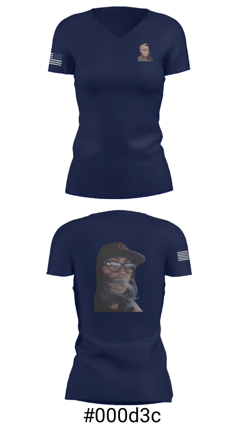 Women's Short Sleeve Vneck Shirt, 2nd Per. Foster GEO2nd Per. Foster GEO, , Teamtime, Team time, sublimation, custom sports apparel, team uniforms, spirit wear, spiritwear, sports uniforms, custom shirts, team store, custom team store, fundraiser sports, apparel fundraiser