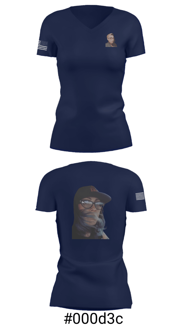 Women's Short Sleeve Vneck Shirt, 2nd Per. Foster GEO2nd Per. Foster GEO, , Teamtime, Team time, sublimation, custom sports apparel, team uniforms, spirit wear, spiritwear, sports uniforms, custom shirts, team store, custom team store, fundraiser sports, apparel fundraiser