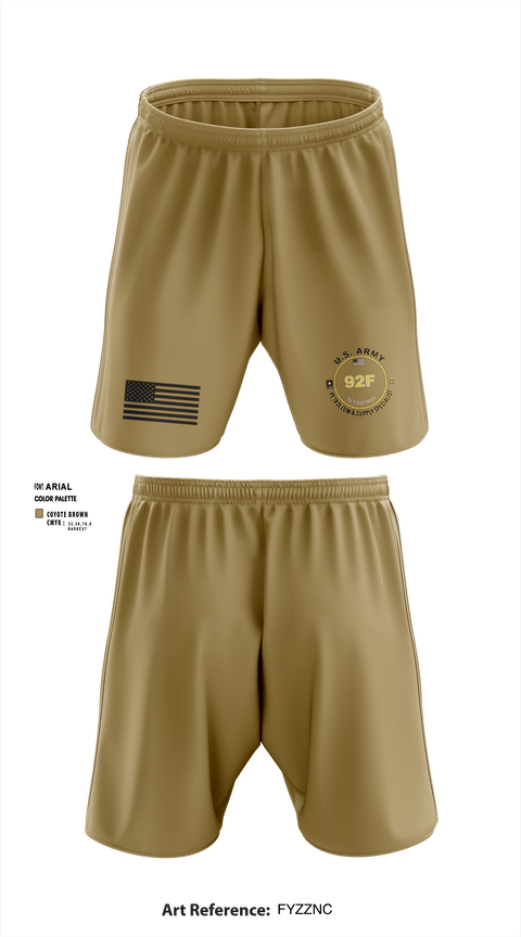 Athletic Shorts With Pockets, 1-7 ADA D BATTERY, Army, Teamtime, Team time, sublimation, custom sports apparel, team uniforms, spirit wear, spiritwear, sports uniforms, custom shirts, team store, custom team store, fundraiser sports, apparel fundraiser