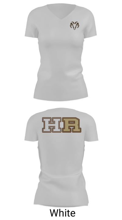 Holt High School Wrestling 51919696 Women's Short Sleeve V-neck Shirt - 7