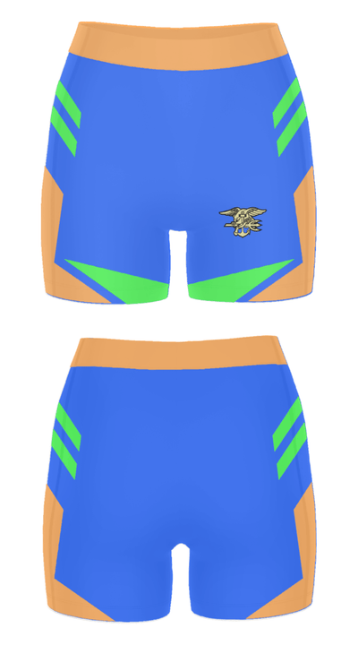 Huggers 62343622 Women's Compression Shorts - 22