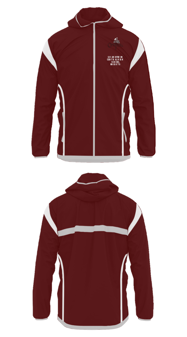 Windbreaker, Grand Forks Central High School Knights, Spirit Store, Teamtime, Team time, sublimation, custom sports apparel, team uniforms, spirit wear, spiritwear, sports uniforms, custom shirts, team store, custom team store, fundraiser sports, apparel fundraiser