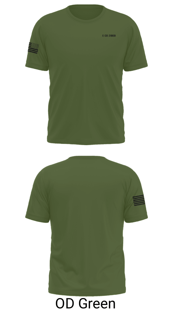 Short Sleeve Performance Shirt, E CO 21BEB, Army, Teamtime, Team time, sublimation, custom sports apparel, team uniforms, spirit wear, spiritwear, sports uniforms, custom shirts, team store, custom team store, fundraiser sports, apparel fundraiser